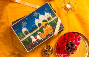 Sanskriti – Diwali Gift Box Illustration for Eat Better