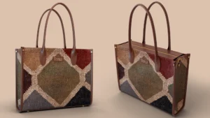 3D Tote Bag Realistic Image Render – Tissli