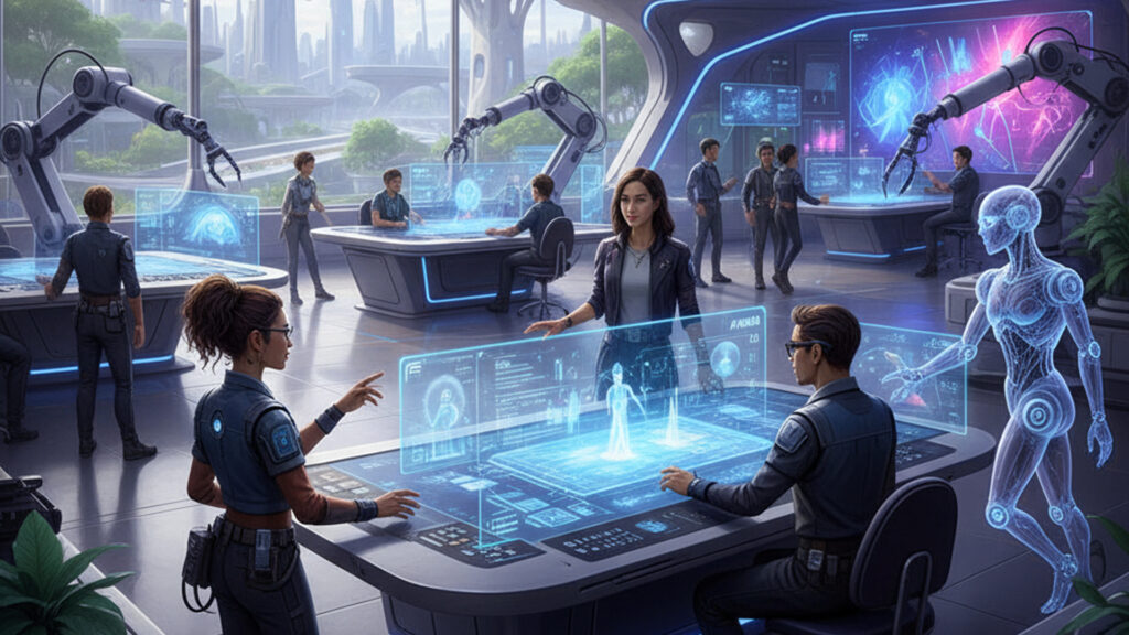 Future of design studios with AI and human collaboration